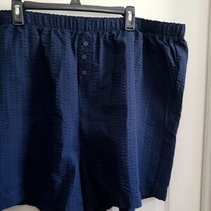 Torrid Dark Blue Textured Shorts